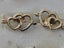 solid 925 sterling silver stud earrings flower celtic or heart Carousel 8