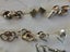 solid 925 sterling silver stud earrings flower celtic or heart Carousel 1