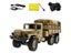 RC Military Truck Rock Crawler 2.4Ghz 6WD All-Terrain Climbing Off-Road RC Car Carousel 1