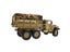 RC Military Truck Rock Crawler 2.4Ghz 6WD All-Terrain Climbing Off-Road RC Car Carousel 6