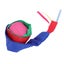 catch tail balls Soft Safe Throw Catch Ball Educational Sports Playground Carousel 3