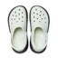 Crocs Stomp Classic Clog Adults Black Linen 2 Tone Platform Clearance Carousel 2