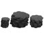 flower pot gasket 150PCS Plant Pot Hole Pads Flower Shape Bonsai Pot Bottom Carousel 5
