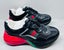 GUCCI Rhyton leather low trainers Carousel 3