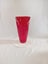 LARGE RED GLASS VASE Carousel 1