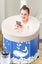 Foldable Portable Bathtub | Hot SPA Tub for Indoor or Outdoor 70 cm--with lid Carousel 4