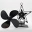 4-blade Aluminum Heat Powered Fireplace Stove Fan Carousel 11