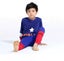 (Size 110 CM) Captain America 1 Kids Homewear Suit Carousel 3