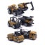 6PCS/Set 1:64 Alloy Engineering Vehicle Model Set-Classic style Carousel 3