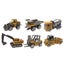 6PCS/Set 1:64 Alloy Engineering Vehicle Model Set-Classic style Carousel 6