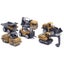6PCS/Set 1:64 Alloy Engineering Vehicle Model Set-Classic style Carousel 7