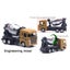 6PCS/Set 1:64 Alloy Engineering Vehicle Model Set-Classic style Carousel 10