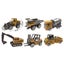 6PCS/Set 1:64 Alloy Engineering Vehicle Model Set-Classic style Carousel 13