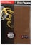 BCW Pro Pages 9 Pocket Pages Side Loading Brown (10 Pages Per Pack) Carousel 1