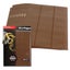 BCW Pro Pages 9 Pocket Pages Side Loading Brown (10 Pages Per Pack) Carousel 2