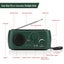 Solar Hand Crank AM/FM Radio with LED Flashlight Carousel 4