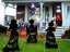 3Pcs Hocus Pocus Witch Halloween Decoration Yard Garden Outdoor Ornament Carousel 4