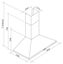 Artusi 90cm Canopy Rangehood ACH900X Carousel 5