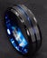 Men’s ring - blue stripe - new Carousel 2