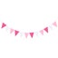 12 Flags 17cm Colorful Felt Banner Garlands Birthday Bunting Pennant Carousel 1