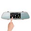 5 Inch Ips Touch Screen Rear View Mirror Car Recorder With Dual Channel 720p ... Carousel 2