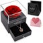 1set Hollow Zircon Love Necklace Female MOTHER'S Day Eternal Carousel 1