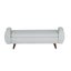 Storage Ottoman Blanket Box Armrest 140Cm Grey Carousel 3