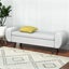 Storage Ottoman Blanket Box Armrest 140Cm Grey Carousel 7
