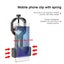 mobile phone bracket photography bracket Plastic Black Mobile Phone Bracket for Carousel 4