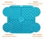 Pet Licking Mat - Food Slow Feeder Pad for Dog Anxiety Relief Carousel 6