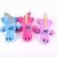 Squeaker Plush Gators Pet Toy for Small Dogs & Puppies, Soft & Durable Carousel 8