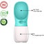 Portable Dog Water Bottle, Leak Proof with Drinking Feeder Carousel 13