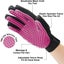 Pet Grooming Gentle Deshedding Brush Glove Carousel 2