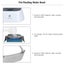 Pet Water Bowl No-Spill Carried Floating Slow Water Feeder Carousel 8