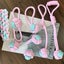 Dog Chew Rope Toys Set - Pack of 7 PCS Cotton Puppy Pet Chew Toys Carousel 3