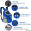 Pet Carrier Backpack Breathable Head-Out Safe Bag for Dogs Cats Carousel 5