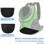 Pet Carrier Backpack Breathable Head-Out Safe Bag for Dogs Cats Carousel 6
