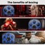Centra Electronic Punching Box Music Machine Home Training Bluetooth 9 Speeds Carousel 6