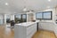 Handle-less Look Kitchen with Engineered Stone Benchtops + Waterfall End Carousel 2
