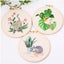 Embroidery Kits Flowers Plants Pattern Cross Stitch Punch Needle Carousel 5