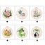 Embroidery Kits Flowers Plants Pattern Cross Stitch Punch Needle Carousel 7
