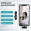 Type C + USB 2 in 1 Wireless Microphone Set -Streamer, Podcast, Interview, Media Carousel 4