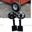 2x Shipping Container Mover Wheels for 20ft and 40ft Shipping Container Carousel 12