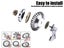 8 Inch Weed Eater Brush Steel Wire Brush Cutter Trimmer Head Set Carousel 9