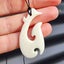 Natural Hand Carved Maori Bone Carving Pendant Necklace - Manaia Carousel 1