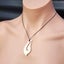 Natural Hand Carved Maori Bone Carving Pendant Necklace - Curved Hook Carousel 4