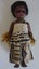 Pacific Island Doll Tapa Cloth Style Dress Carousel 4