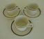Crown Lynn Cups and Saucers x 3 Carousel 1