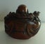 Buddha Figure Book of Teachings and Old Framed Photo Carousel 8