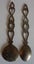 Welsh Brass Love Spoons x 2 Carousel 3